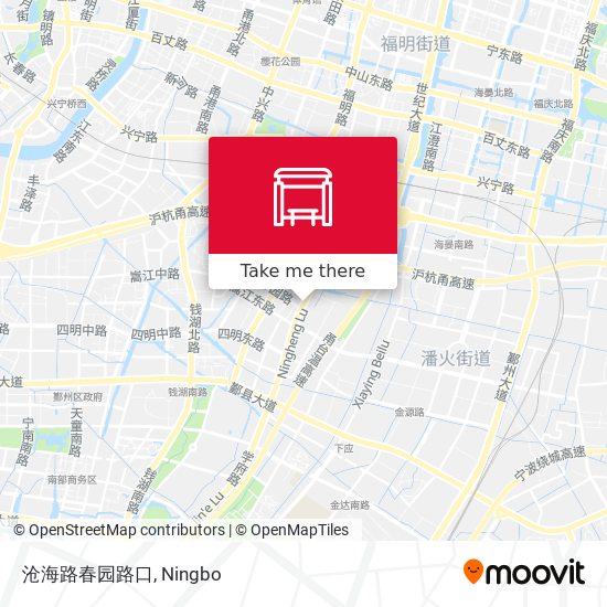 沧海路春园路口 map
