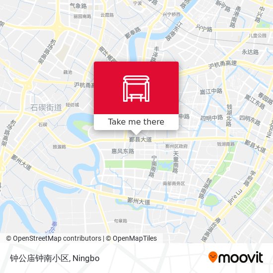 钟公庙钟南小区 map