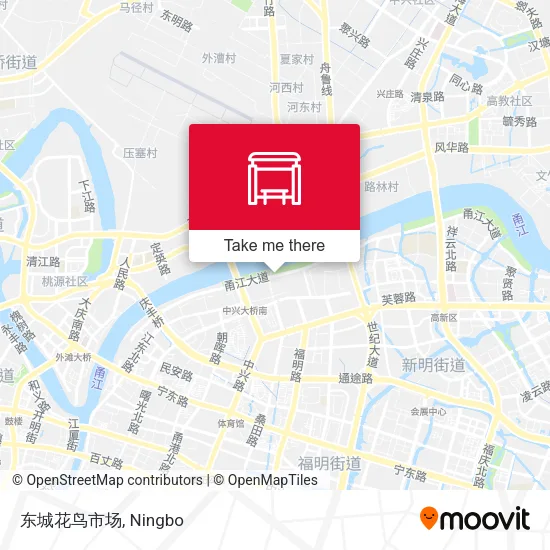 东城花鸟市场 map