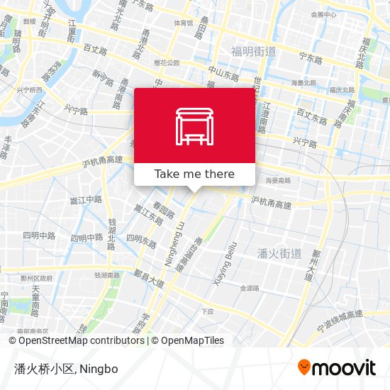 潘火桥小区 map