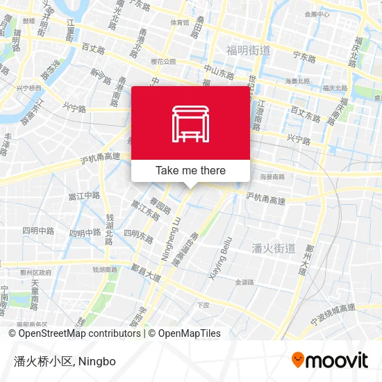 潘火桥小区 map
