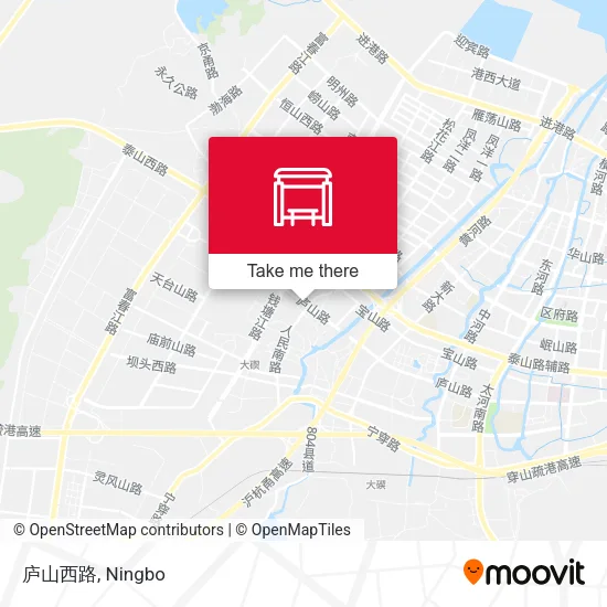 庐山西路 map
