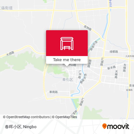 春晖小区 map