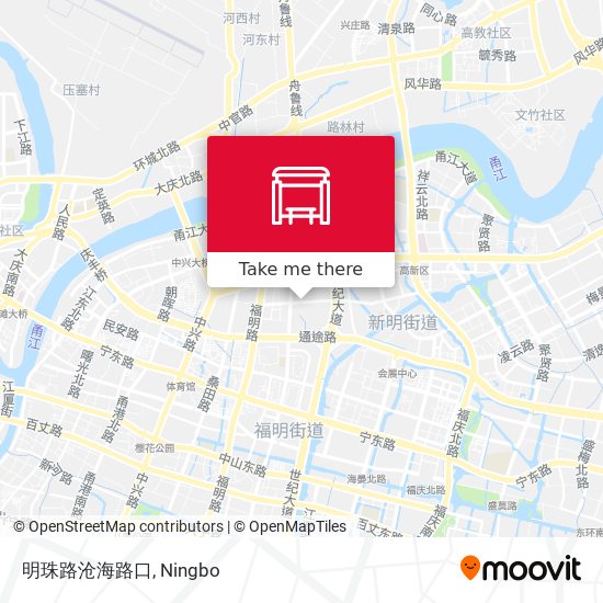 明珠路沧海路口 map