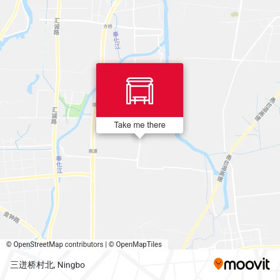 三迸桥村北 map