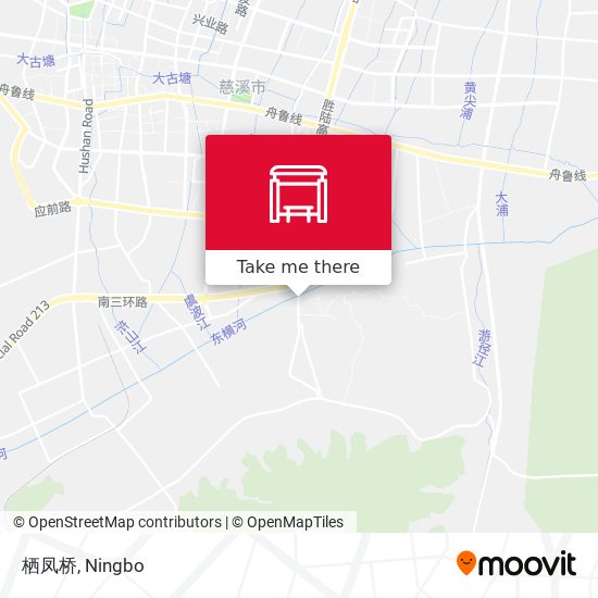 栖凤桥 map