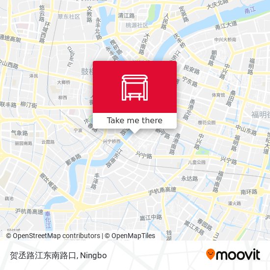 贺丞路江东南路口 map