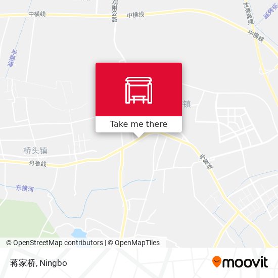 蒋家桥 map