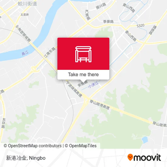 新港冶金 map