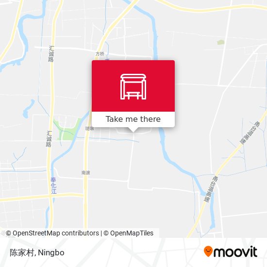 陈家村 map