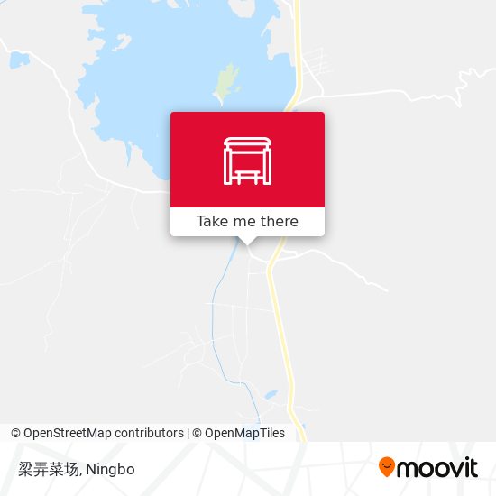 梁弄菜场 map