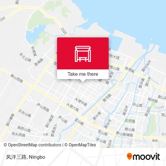 凤洋三路 map