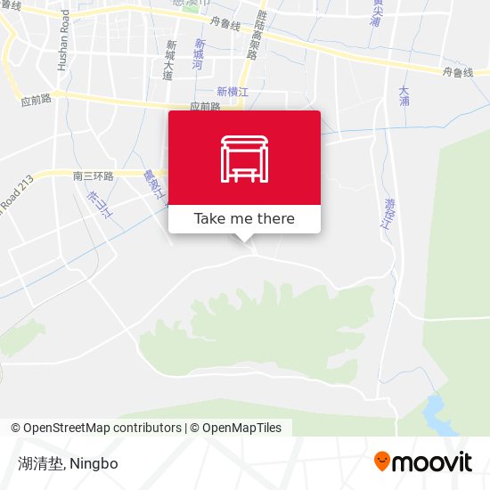 湖清垫 map