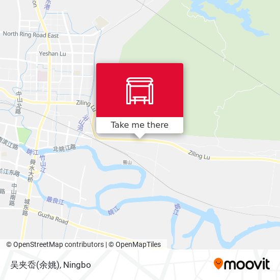 吴夹岙(余姚) map