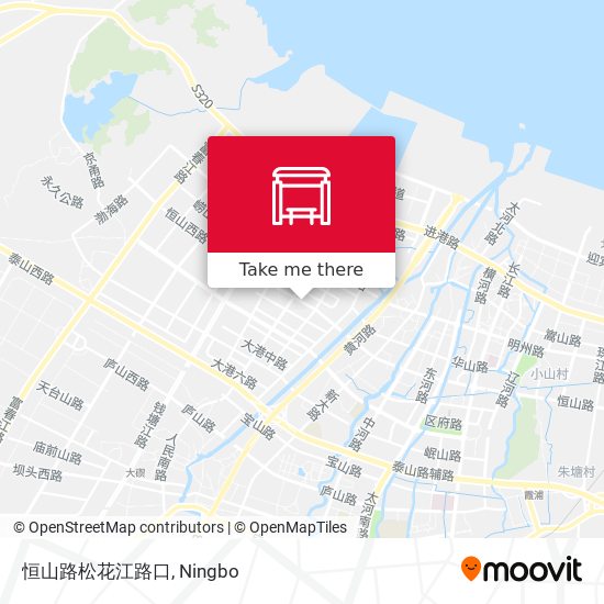 恒山路松花江路口 map