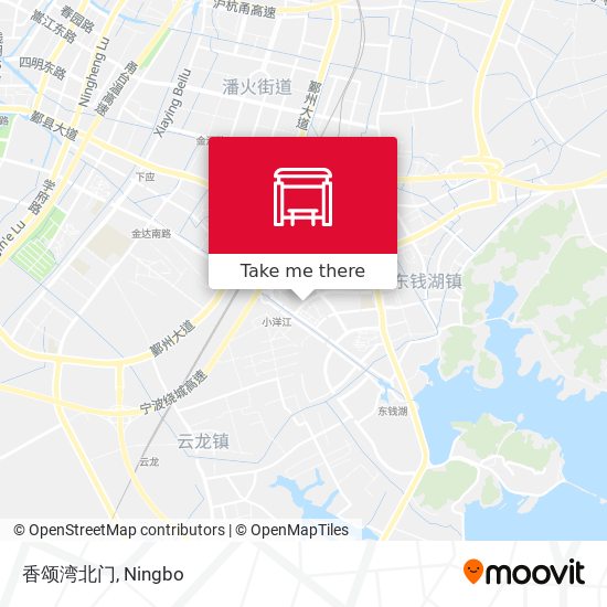 香颂湾北门 map