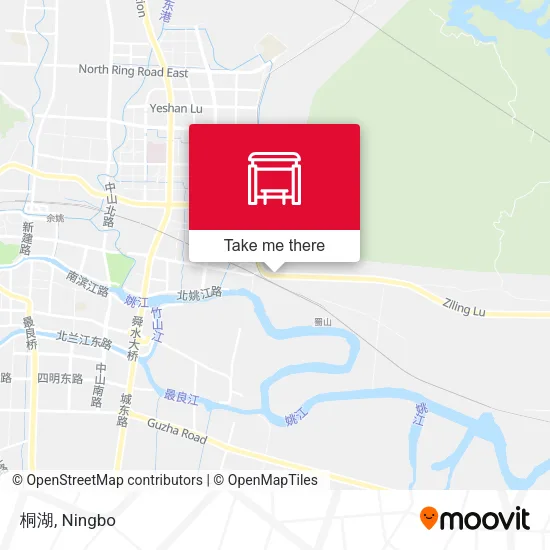 桐湖 map