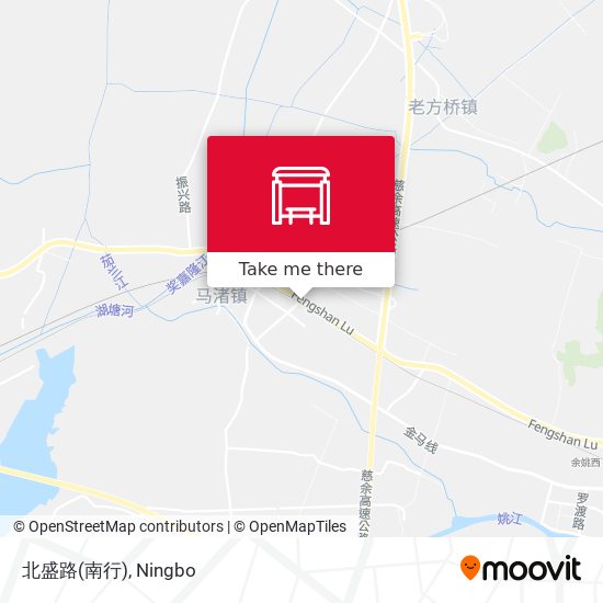 北盛路(南行) map