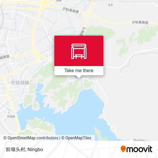 前堰头村 map