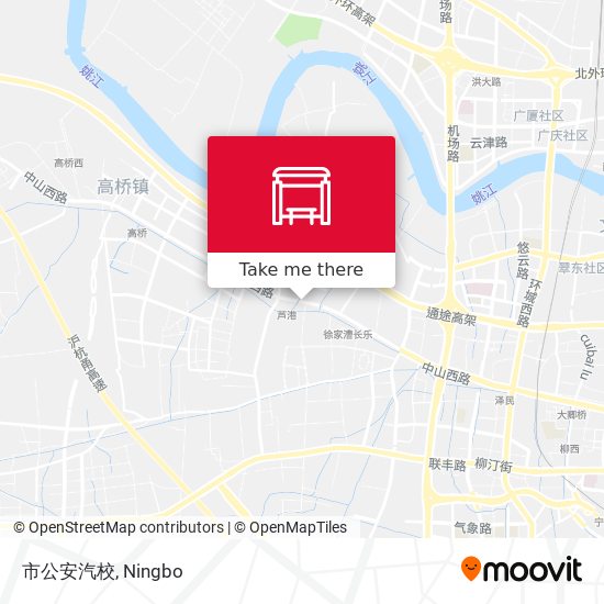 市公安汽校 map