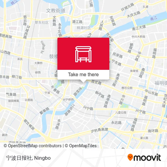 宁波日报社 map