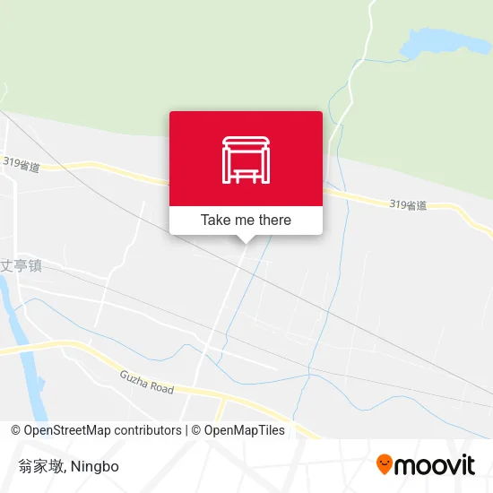 翁家墩 map