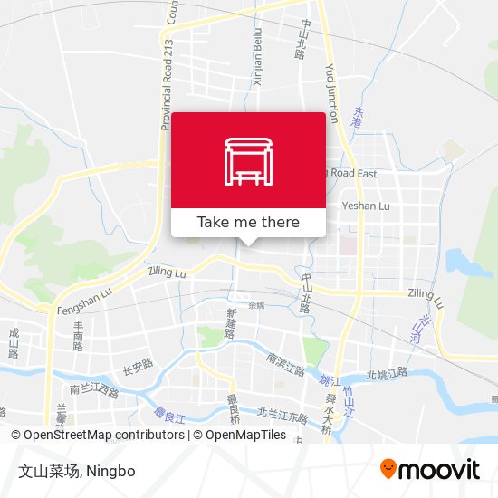 文山菜场 map