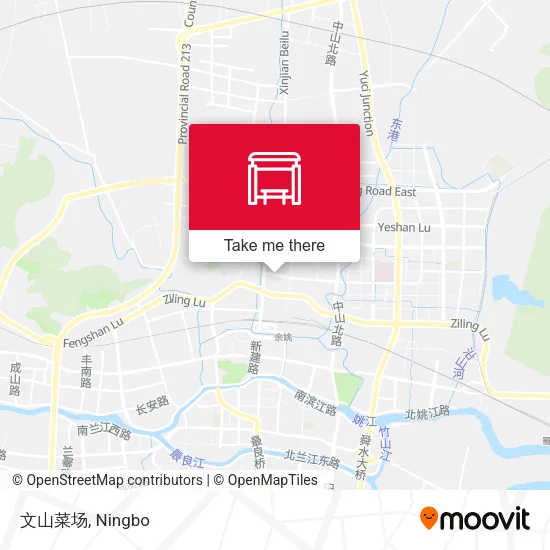 文山菜场 map