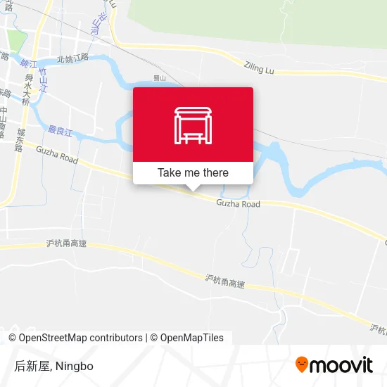 后新屋 map