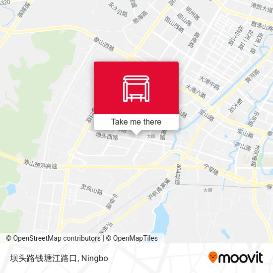 坝头路钱塘江路口 map