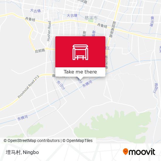 埋马村 map