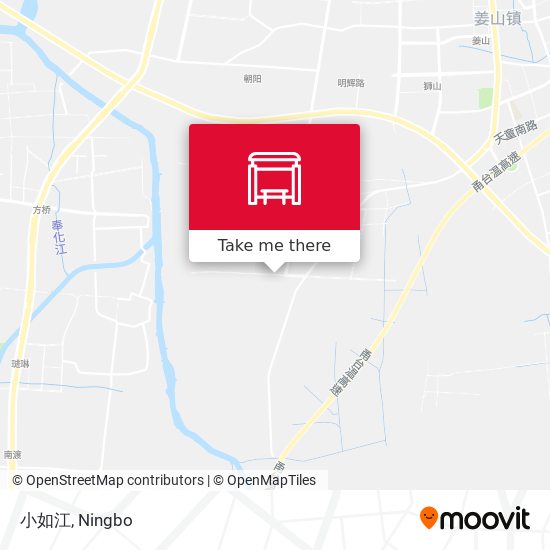 小如江 map