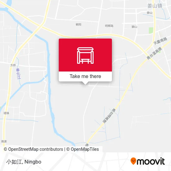 小如江 map