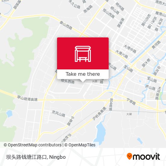 坝头路钱塘江路口 map