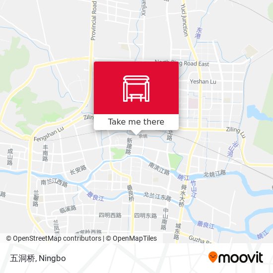 五洞桥 map
