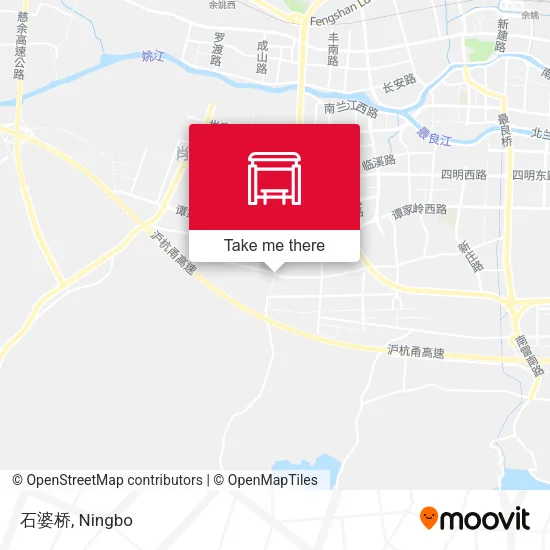 石婆桥 map