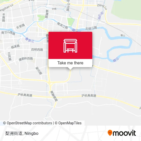 梨洲街道 map
