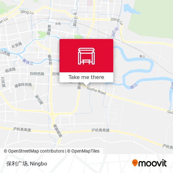 保利广场 map