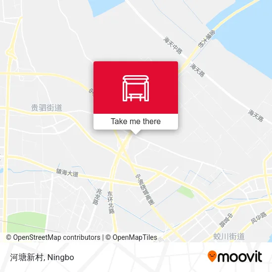 河塘新村 map
