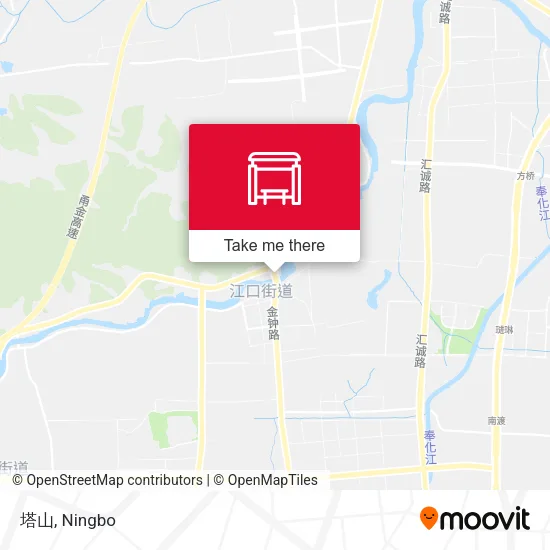 塔山 map