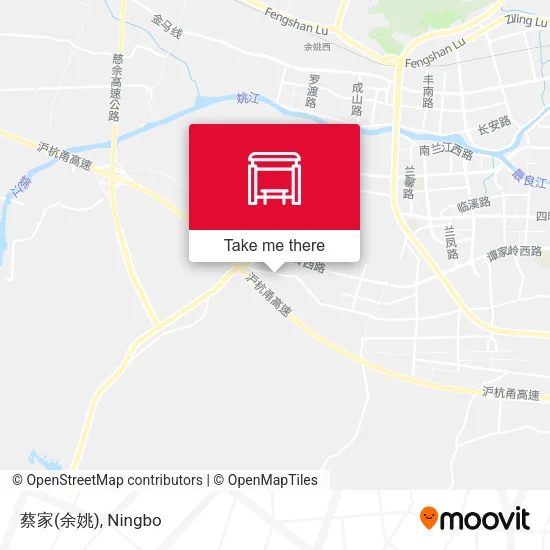 蔡家(余姚) map