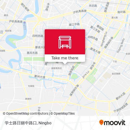 学士路日丽中路口 map