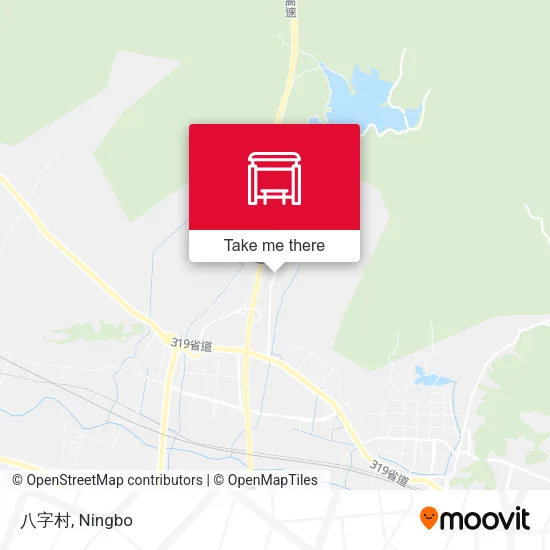 八字村 map