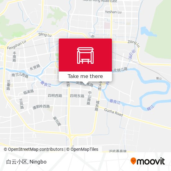 白云小区 map