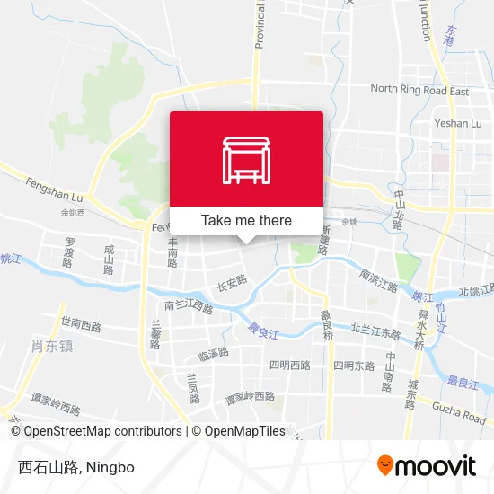 西石山路 map