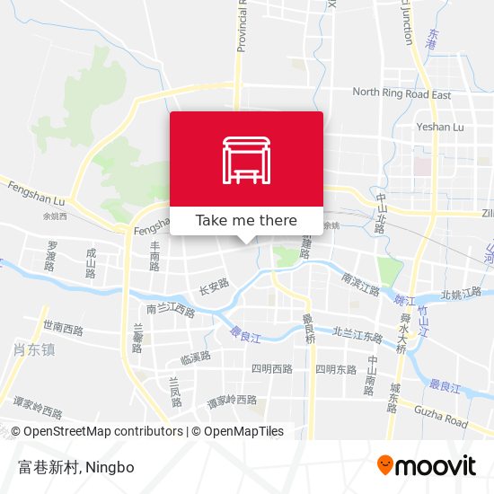 富巷新村 map