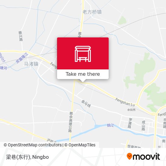 梁巷(东行) map