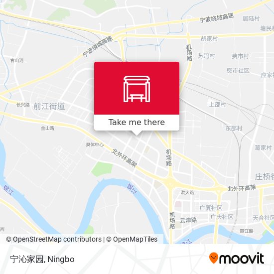 宁沁家园 map