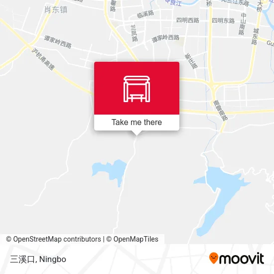 三溪口 map