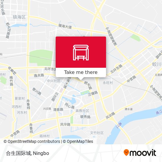 合生国际城 map